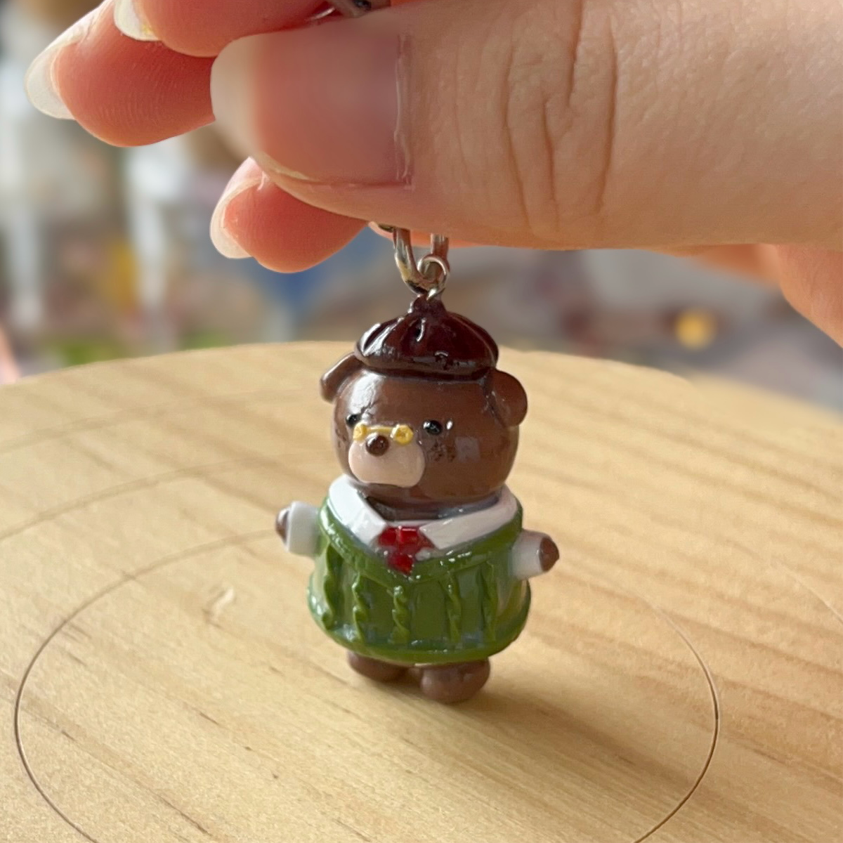 Grandpa Dog Keychain