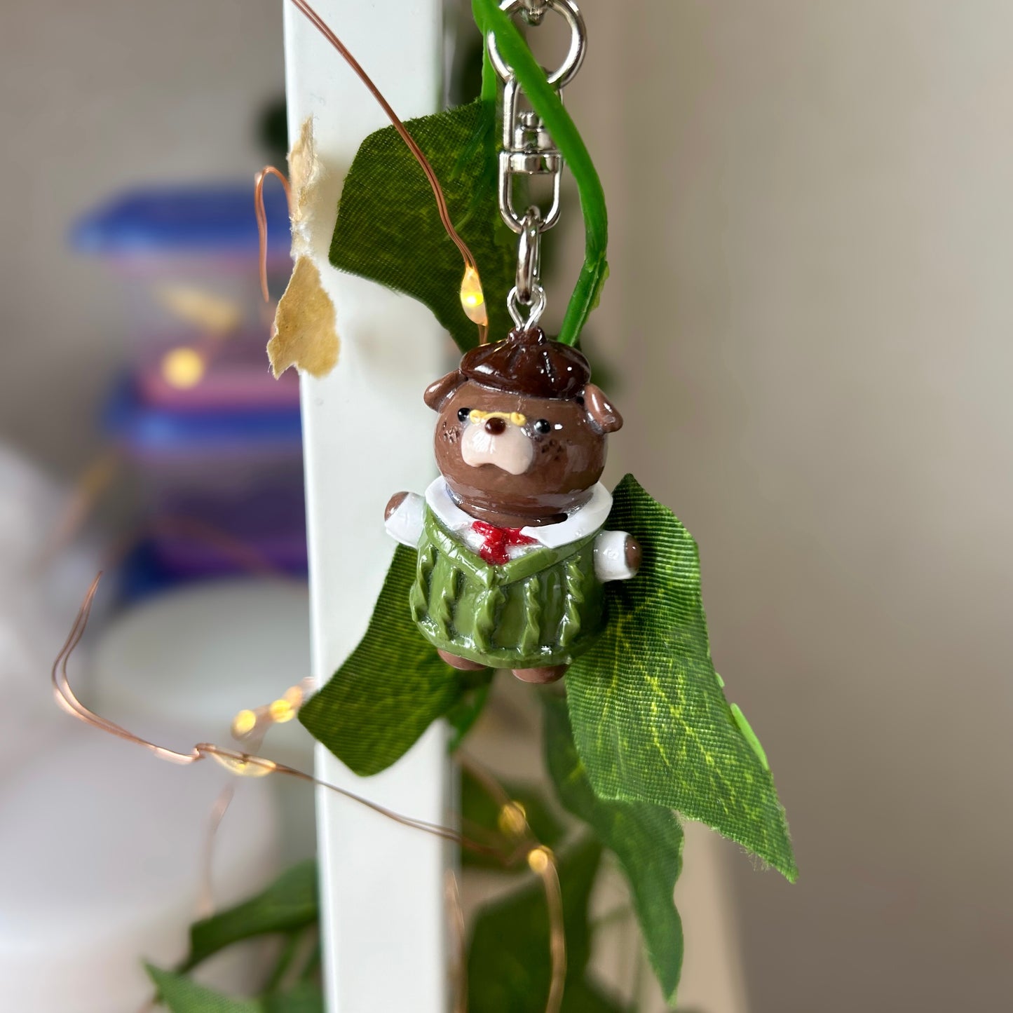 Grandpa Dog Keychain