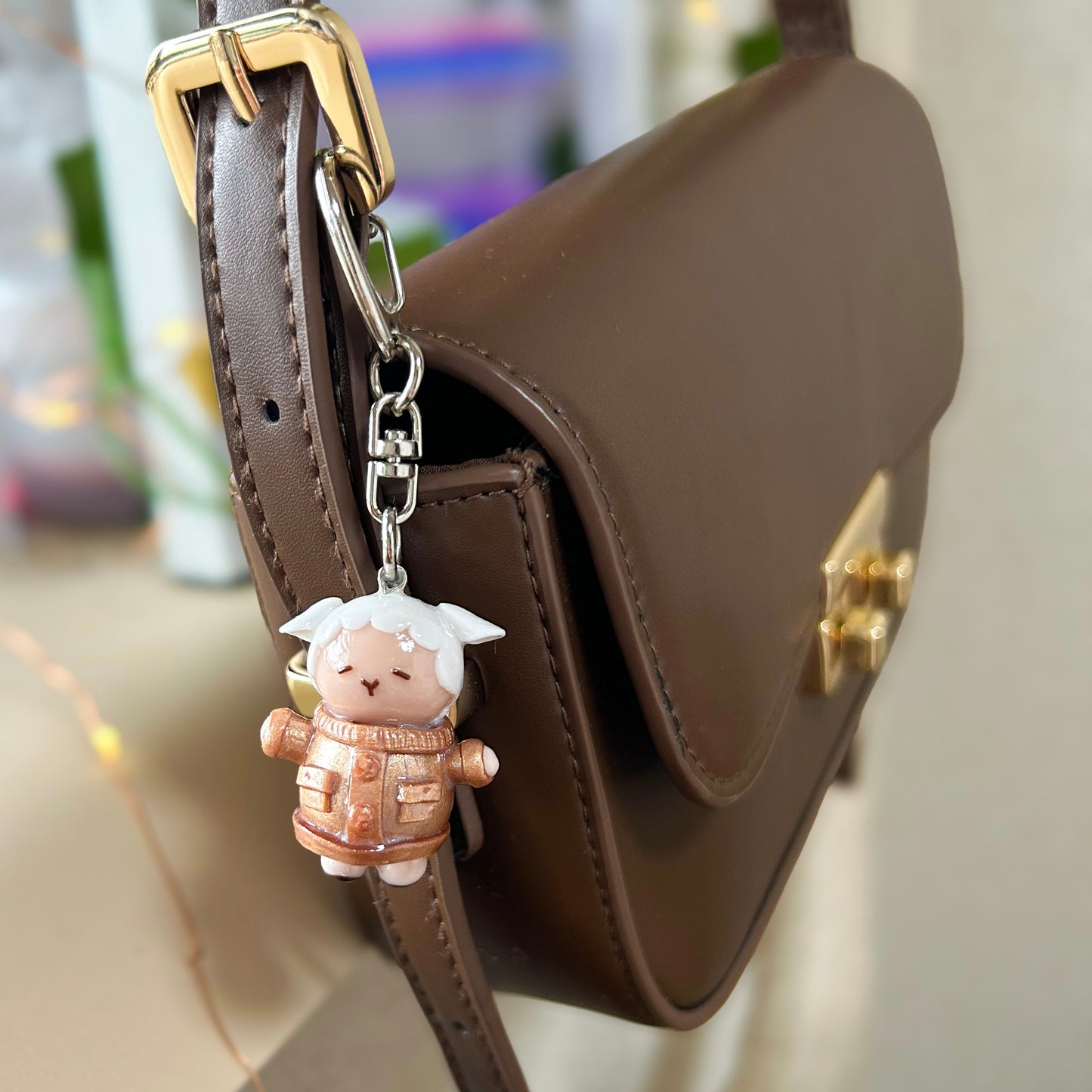 Cardigan Sheep Keychain