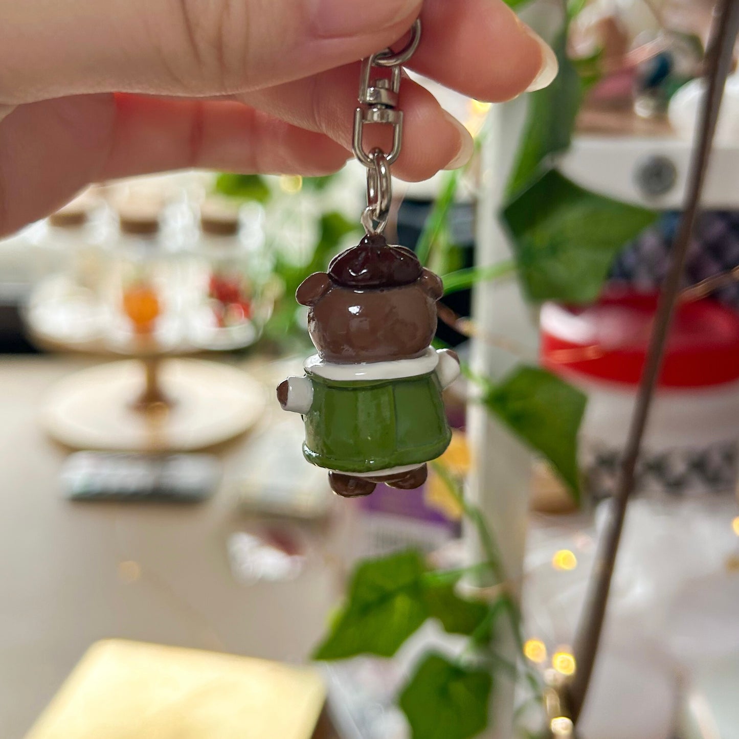 Grandpa Dog Keychain