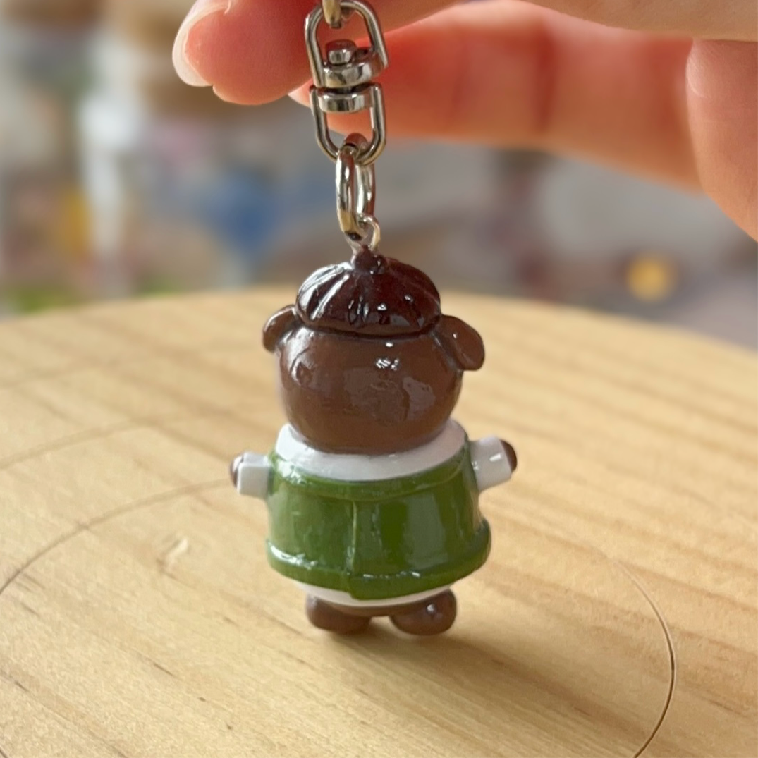 Grandpa Dog Keychain