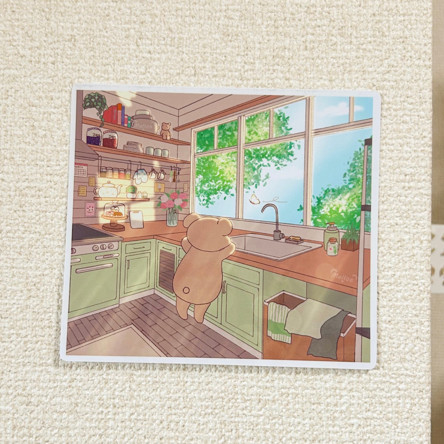Lailo’s Kitchen Art Print + Digital Wallpaper