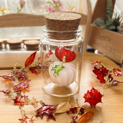 Build your own autumn pumpkin jar!