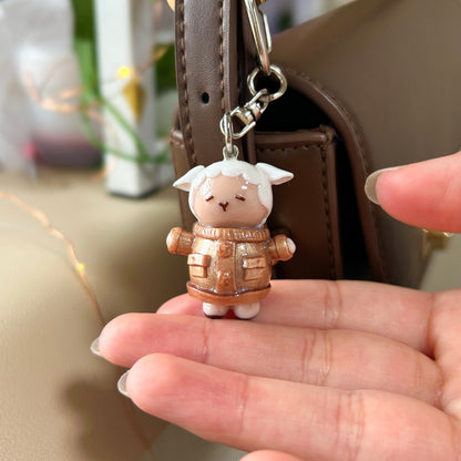 Cardigan Sheep Keychain