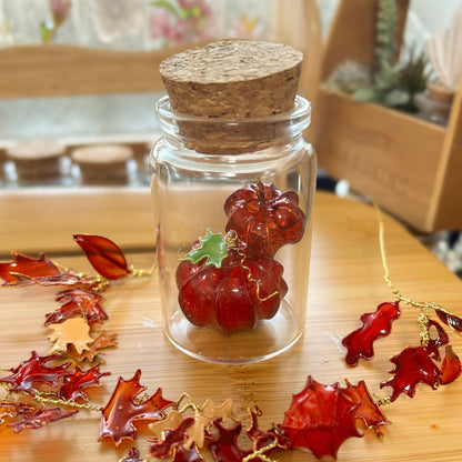 Build your own autumn pumpkin jar!