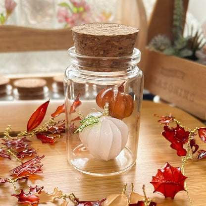 Build your own autumn pumpkin jar!