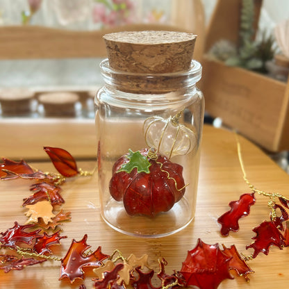 Build your own autumn pumpkin jar!