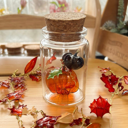 Build your own autumn pumpkin jar!