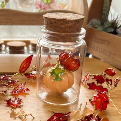 Build your own autumn pumpkin jar!