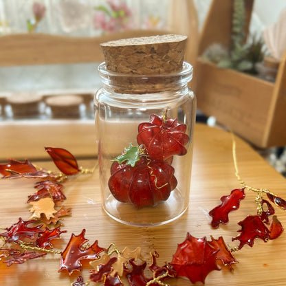 Build your own autumn pumpkin jar!