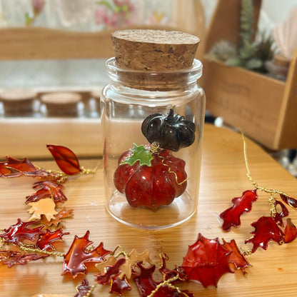 Build your own autumn pumpkin jar!