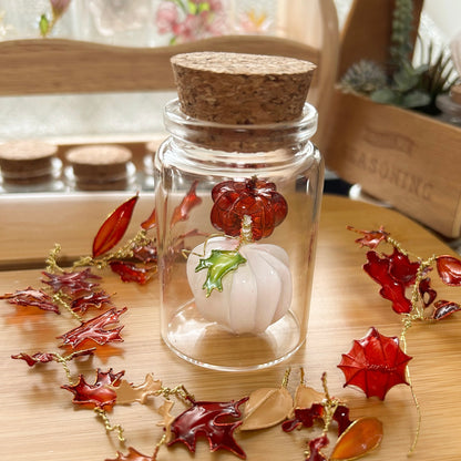 Build your own autumn pumpkin jar!