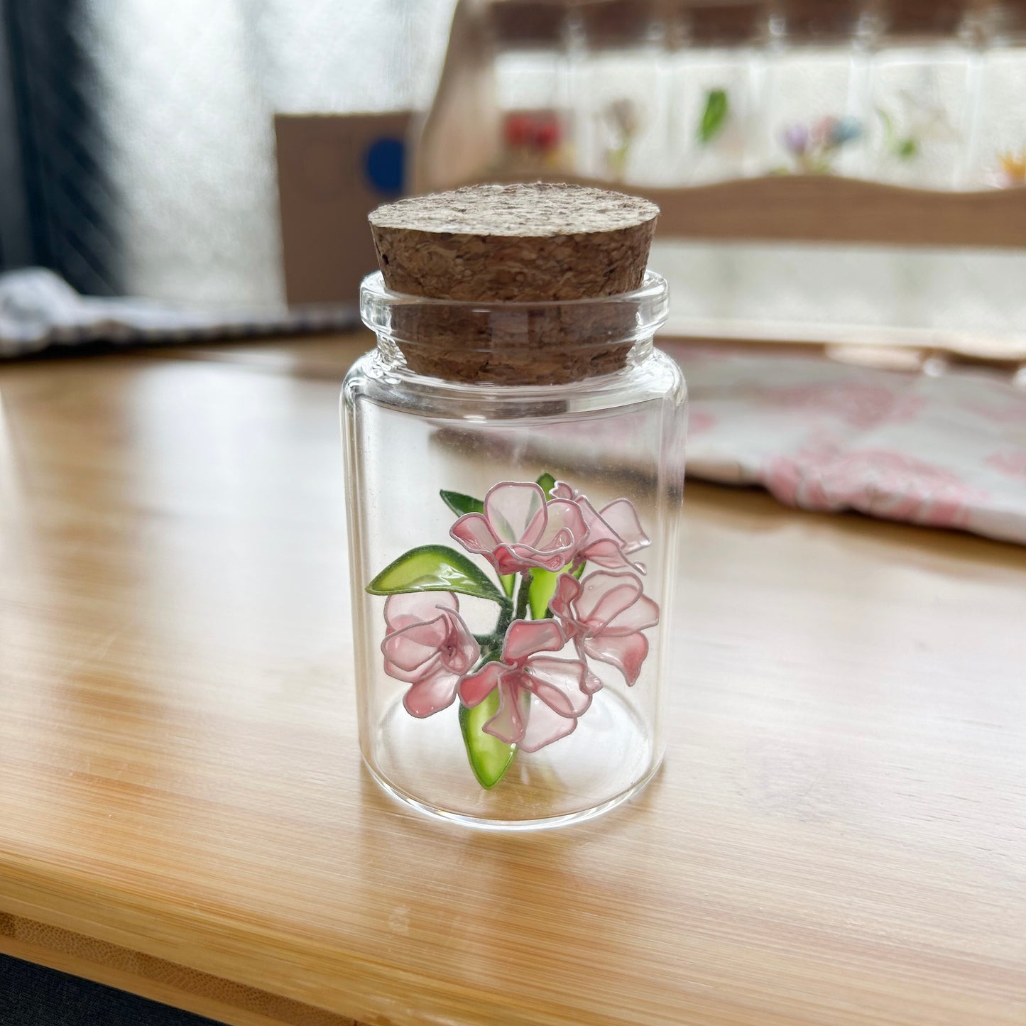 Lailo’s bouquet in a jar