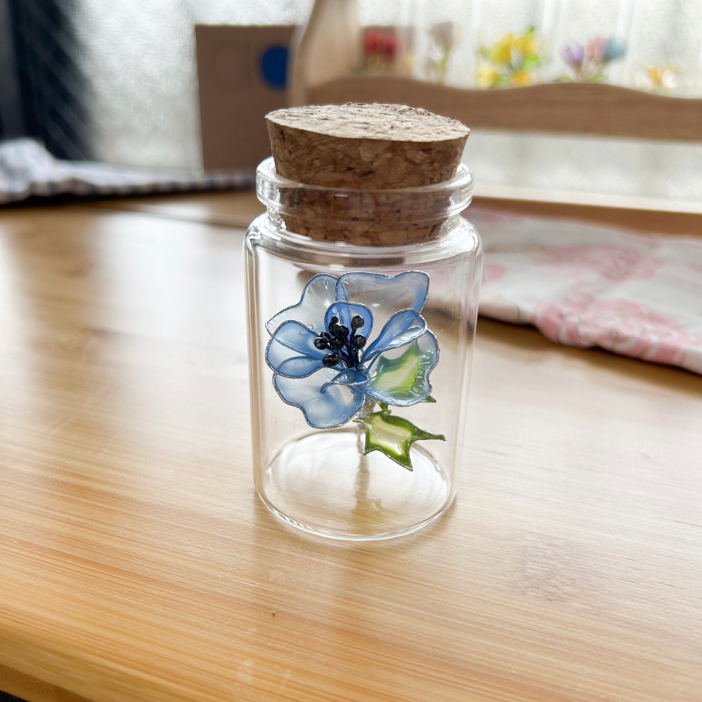 Lailo’s anemone flowers in a jar