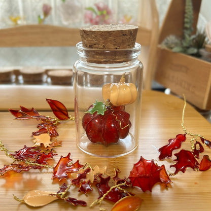 Build your own autumn pumpkin jar!