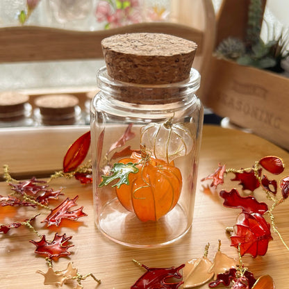 Build your own autumn pumpkin jar!