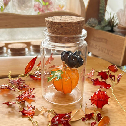 Build your own autumn pumpkin jar!