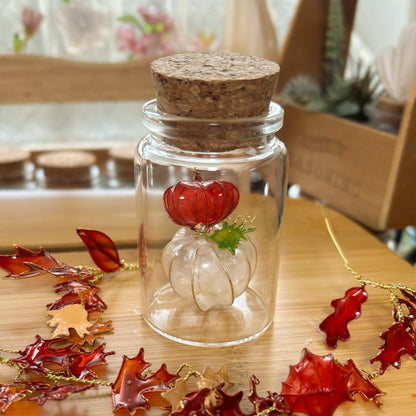 Build your own autumn pumpkin jar!