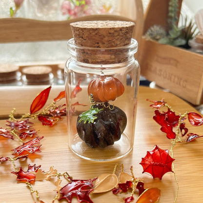 Build your own autumn pumpkin jar!