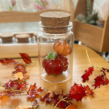 Build your own autumn pumpkin jar!