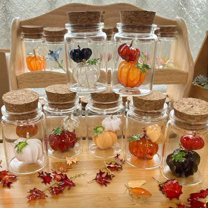 Build your own autumn pumpkin jar!